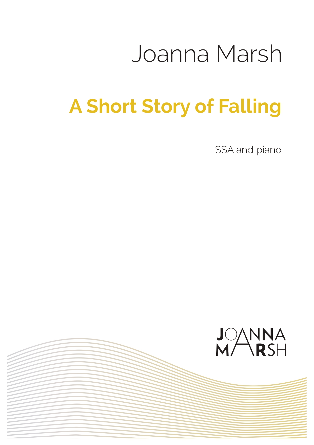 A Short Story of Falling (SSA & Piano) – PDF Download