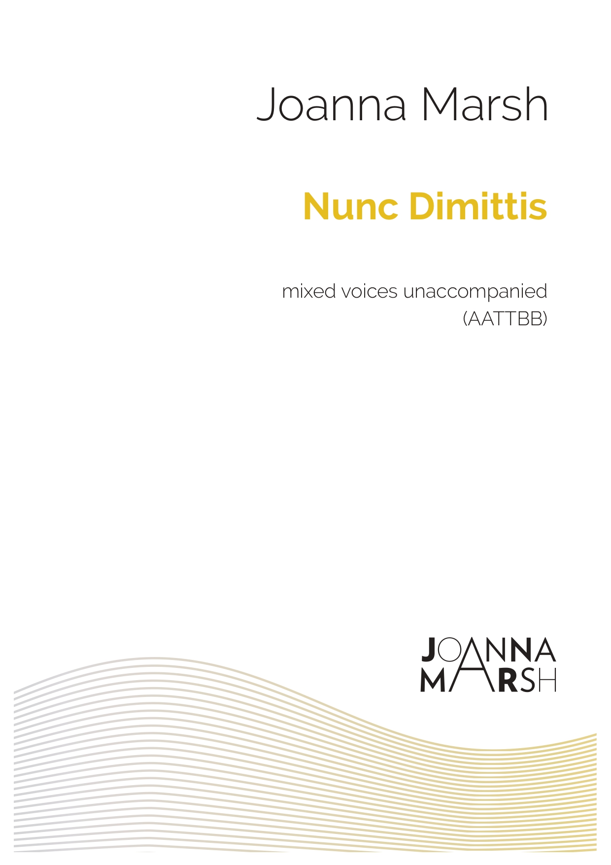Nunc Dimittis (AATTBB) – PDF Download
