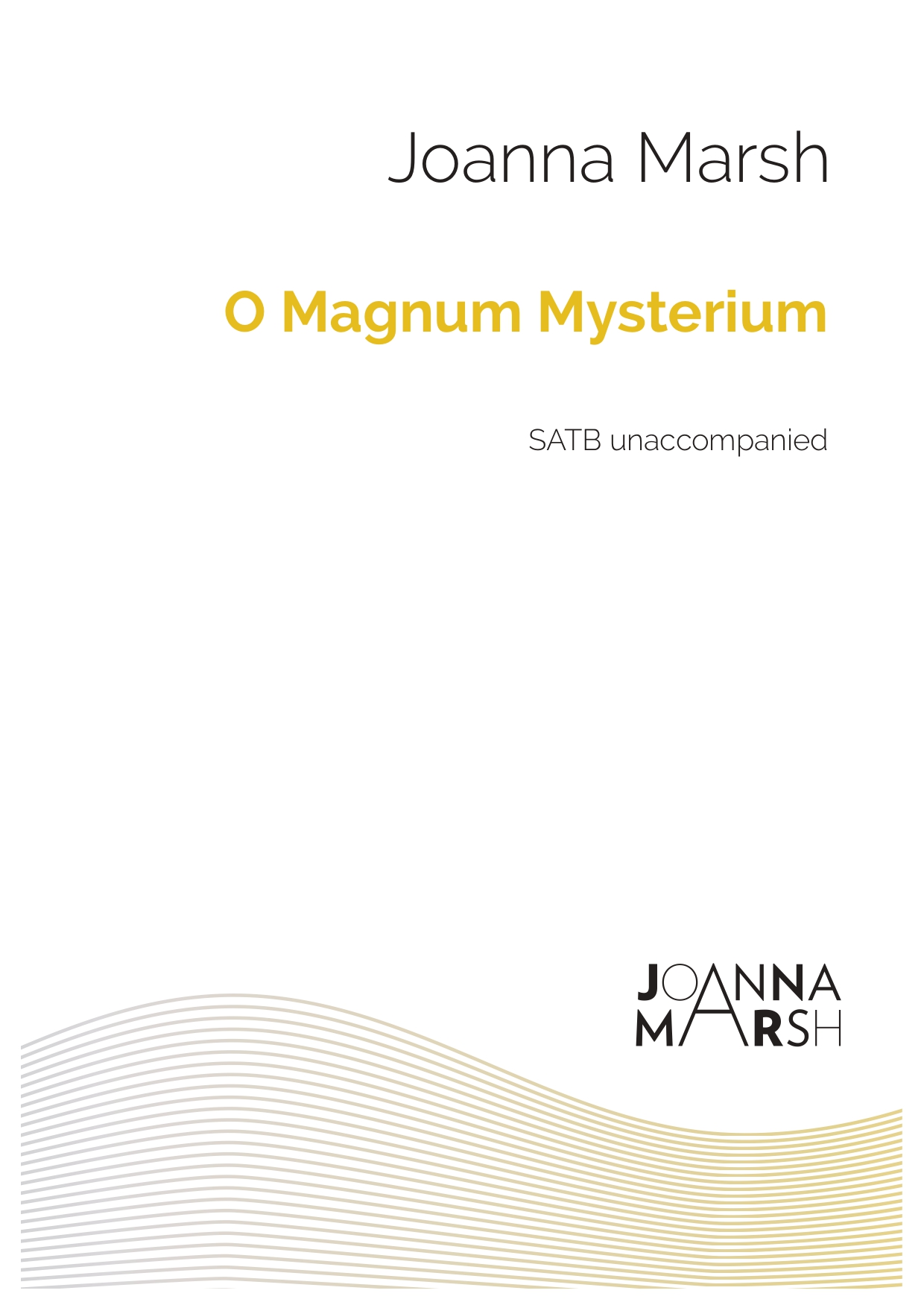 O Magnum Mysterium (SATB) – PDF Download