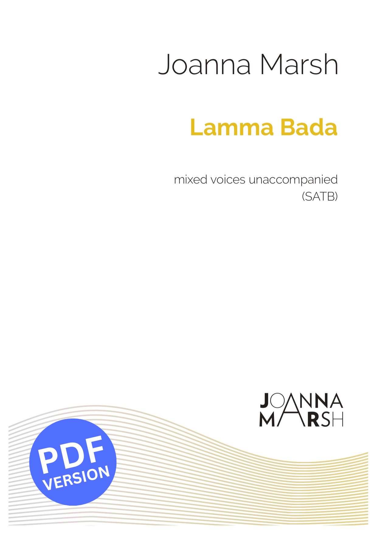 Lamma Bada (SATB) – PDF Download