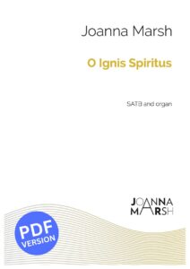 O Ignis Spiritus (SATB and Organ) - PDF Download