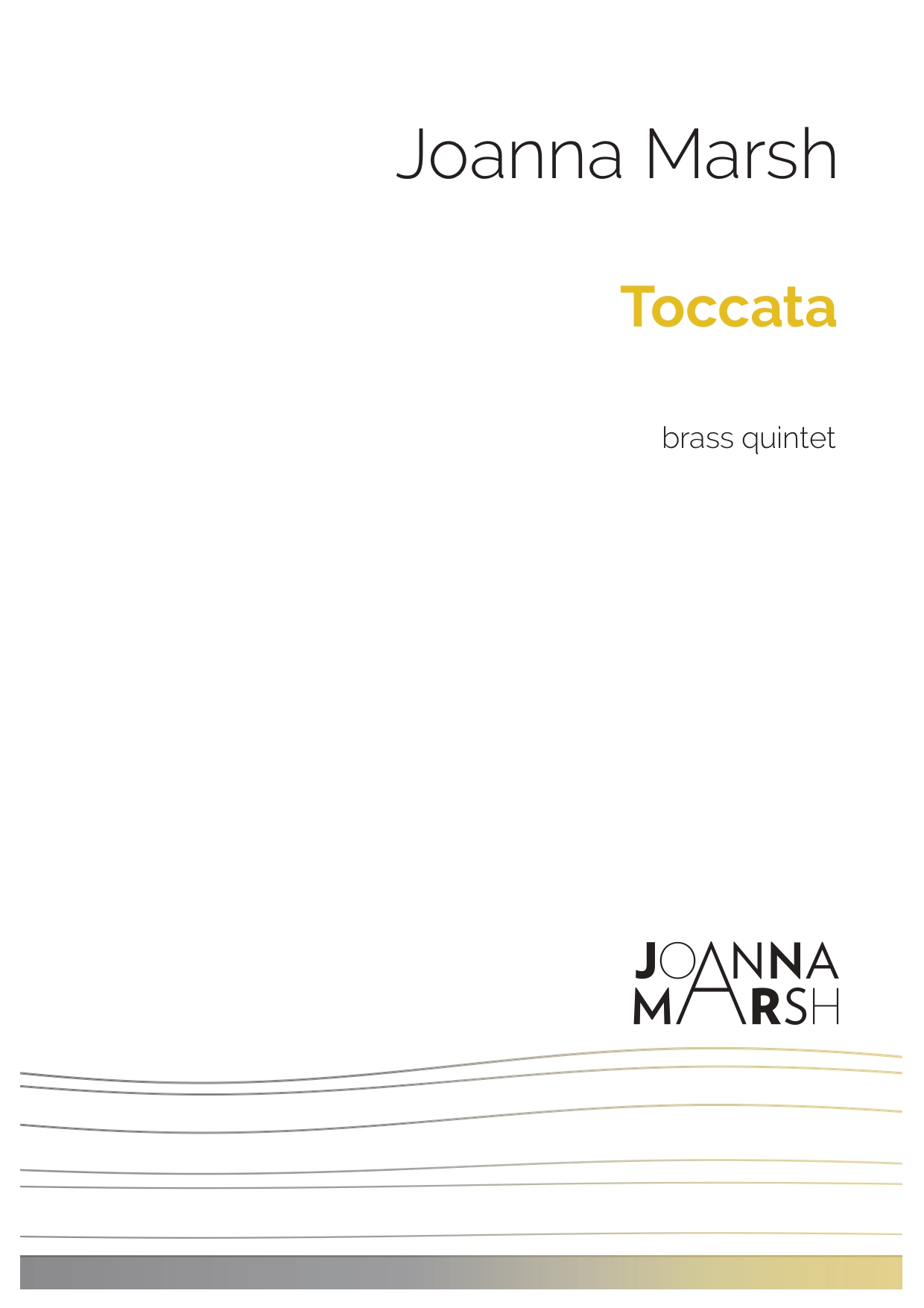 Toccata (Brass Quintet)