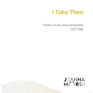 I Take Thee (SATTBB) - PDF Download
