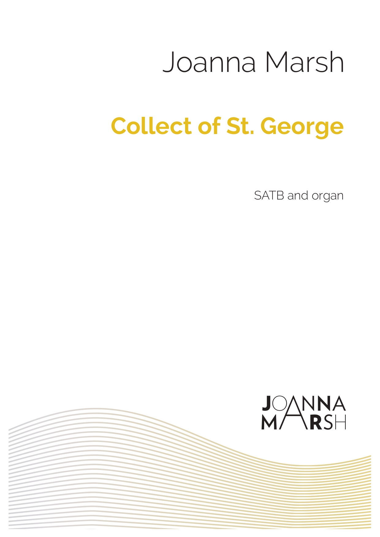 Collect of St George (SATB and Organ) – PDF Download