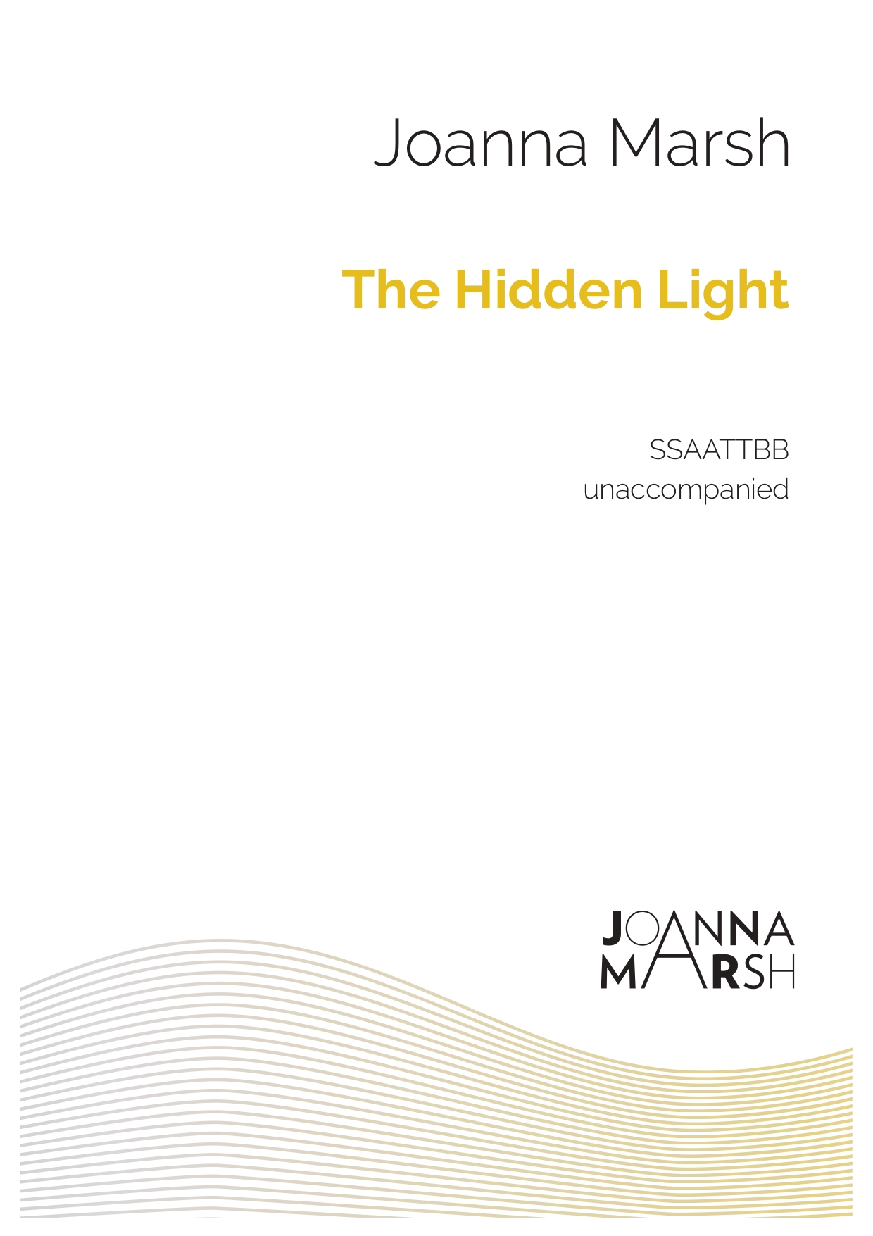 The Hidden Light (Double Choir SATB) – PDF Download