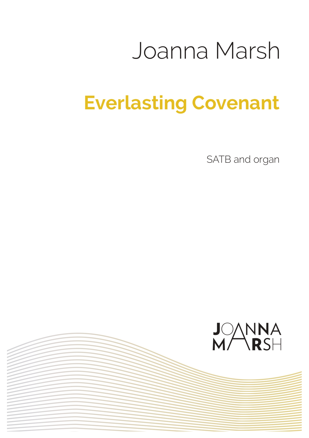 Everlasting Covenant (SATB & Organ) – PDF Download